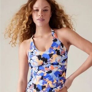 Athleta Women's Floral Swim Top